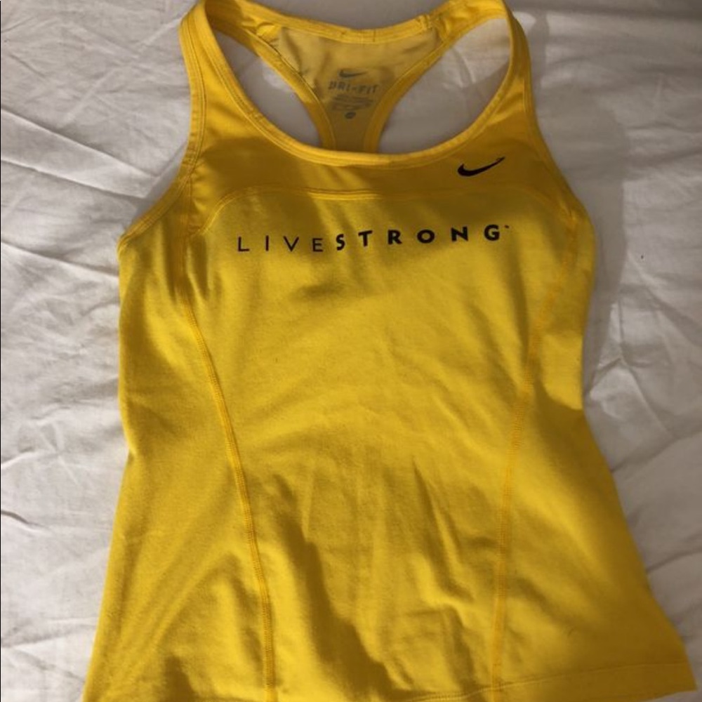 Nike LiveStrong work out top.